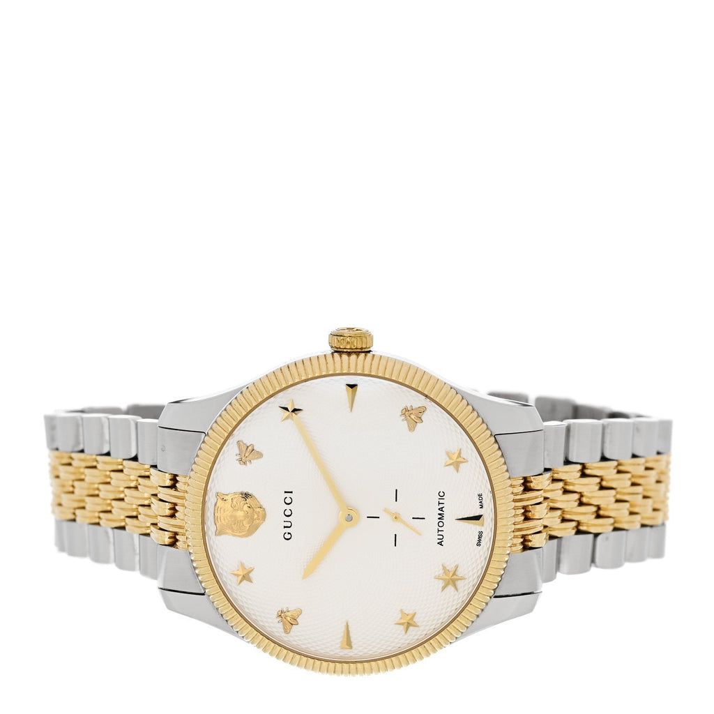 Stainless Steel 40mm G-Timeless Two Tone Charm Automatic Watch