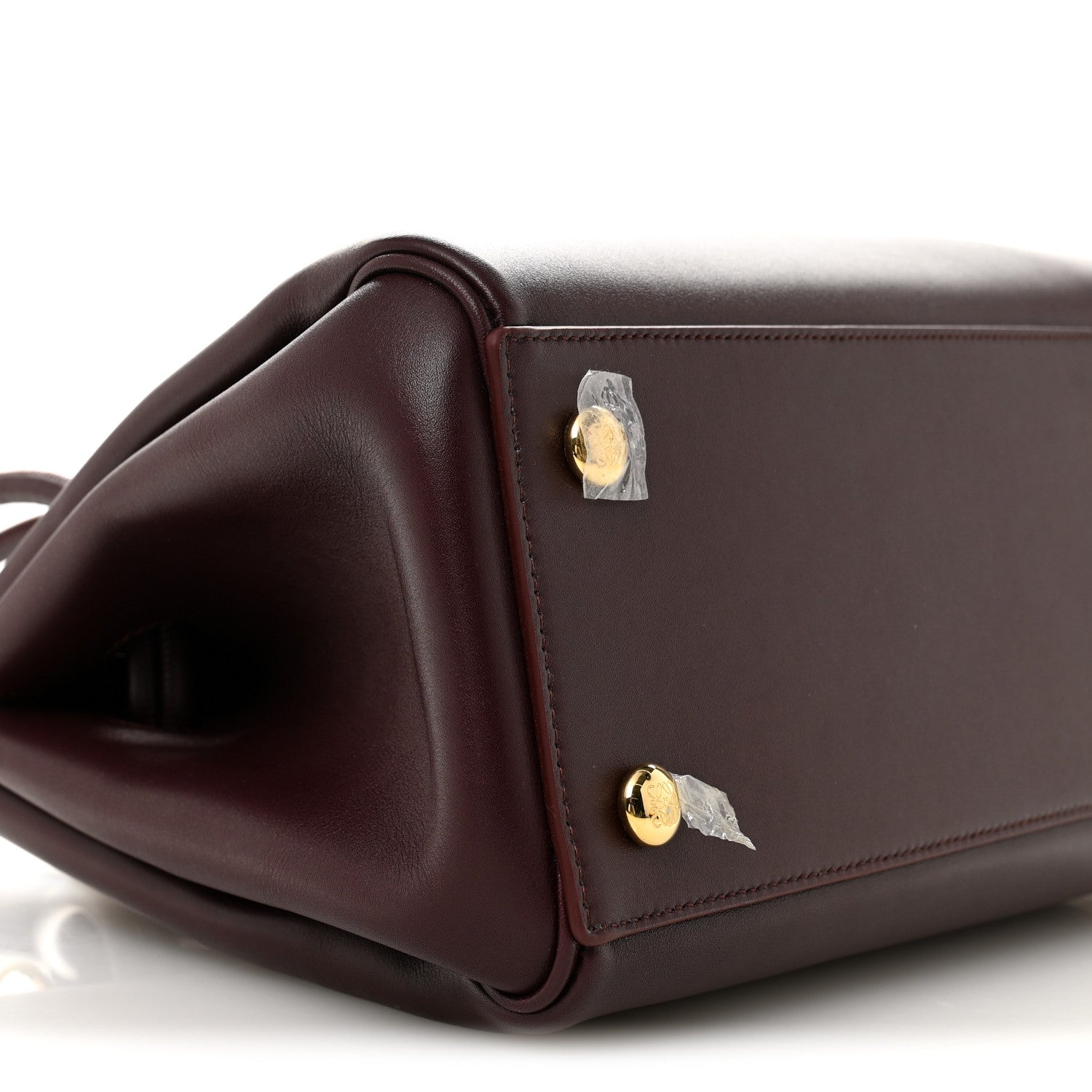 Supple Calfskin Small Madrid Bag Dark Burgundy