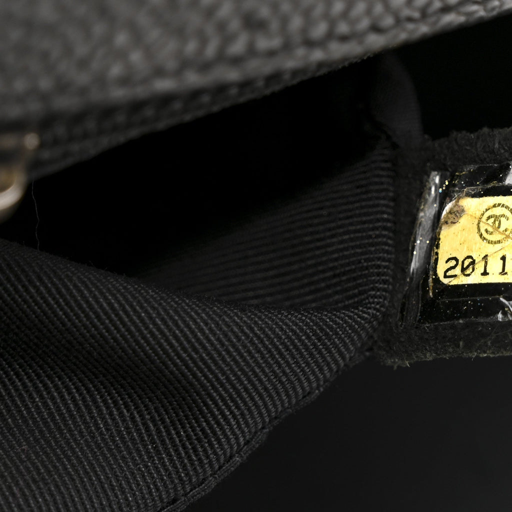Caviar Quilted New Medium Boy Flap Black