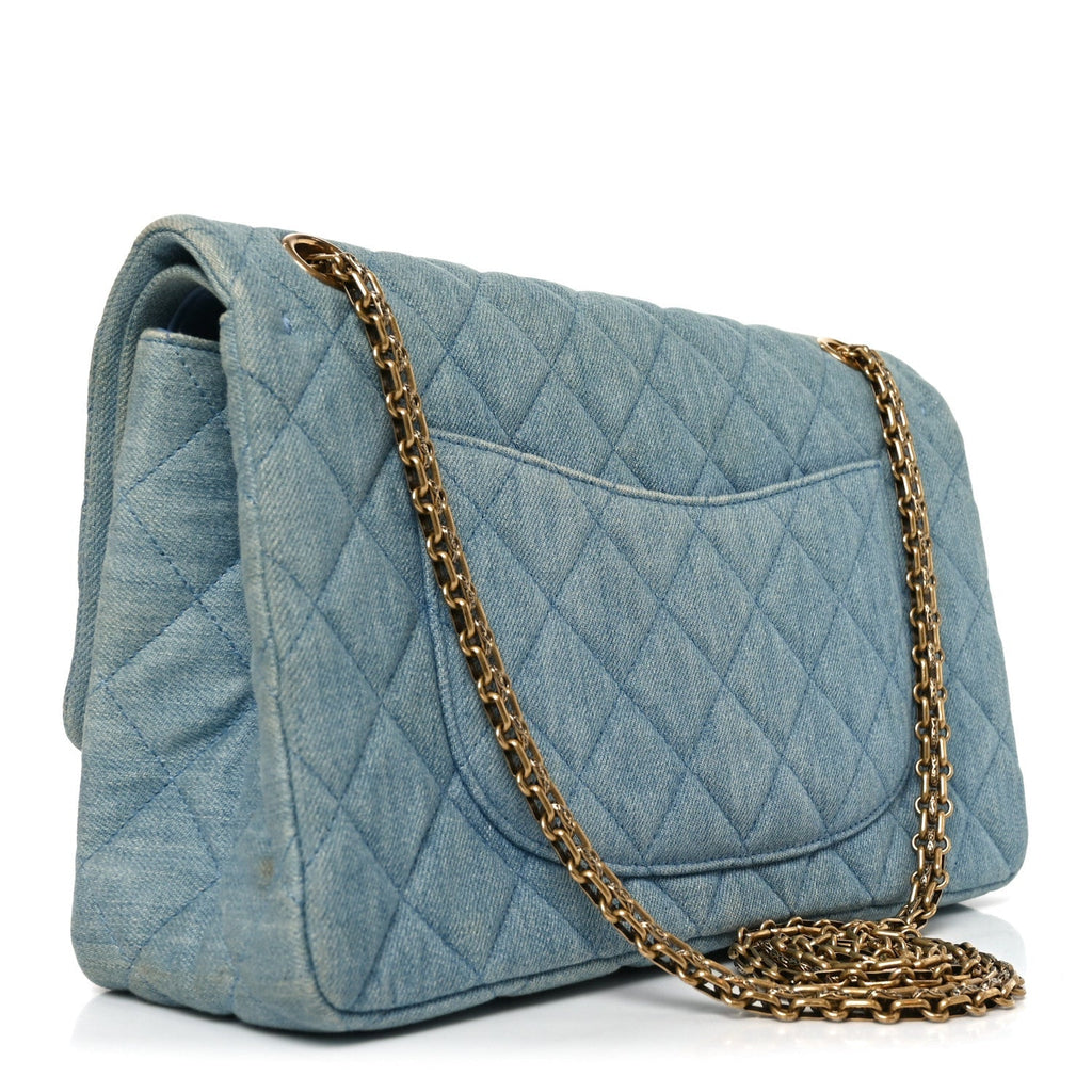 Denim Quilted 2.55 Reissue 226 Flap Light Blue