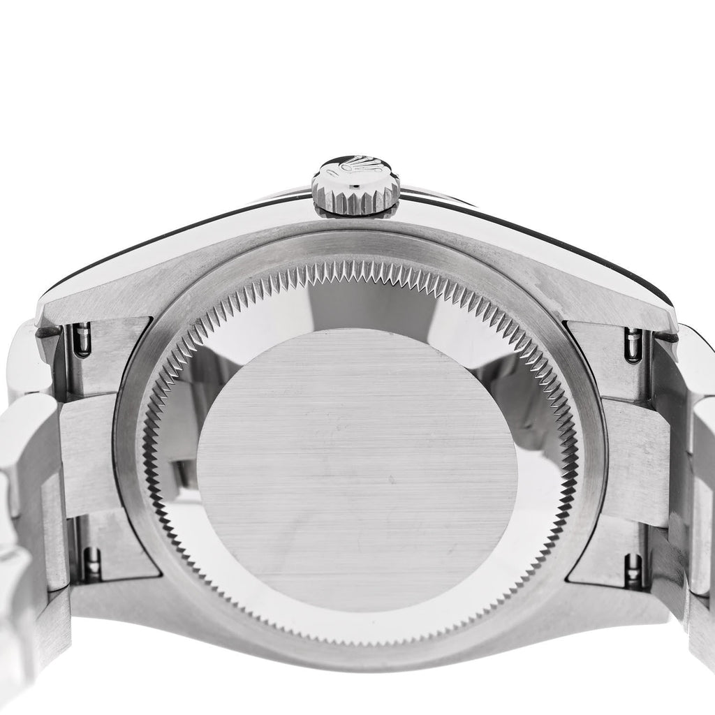 Stainless Steel 18K White Gold 36mm Oyster Perpetual Datejust Watch Mint Green 126234