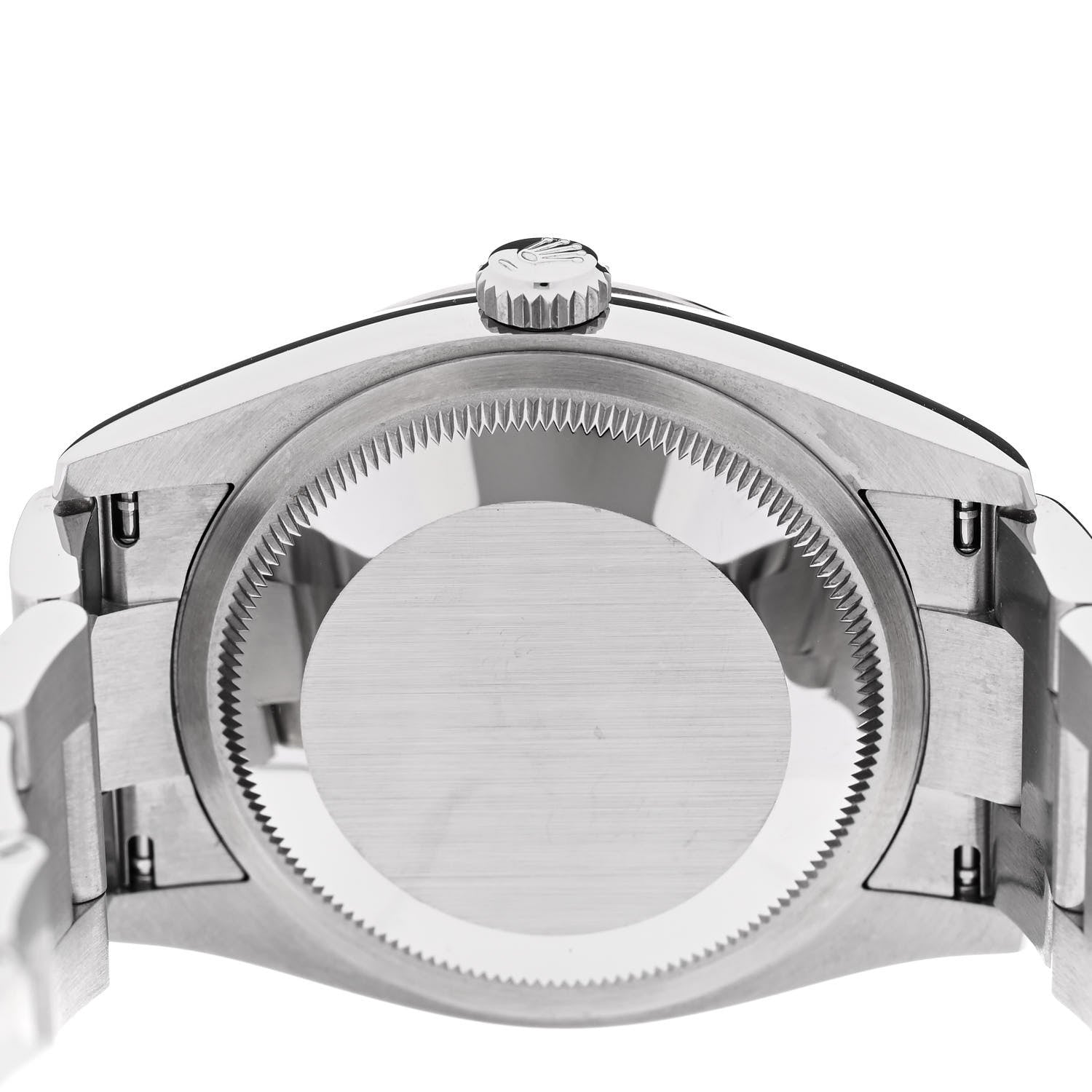 Stainless Steel 18K White Gold 36mm Oyster Perpetual Datejust Watch Mint Green 126234