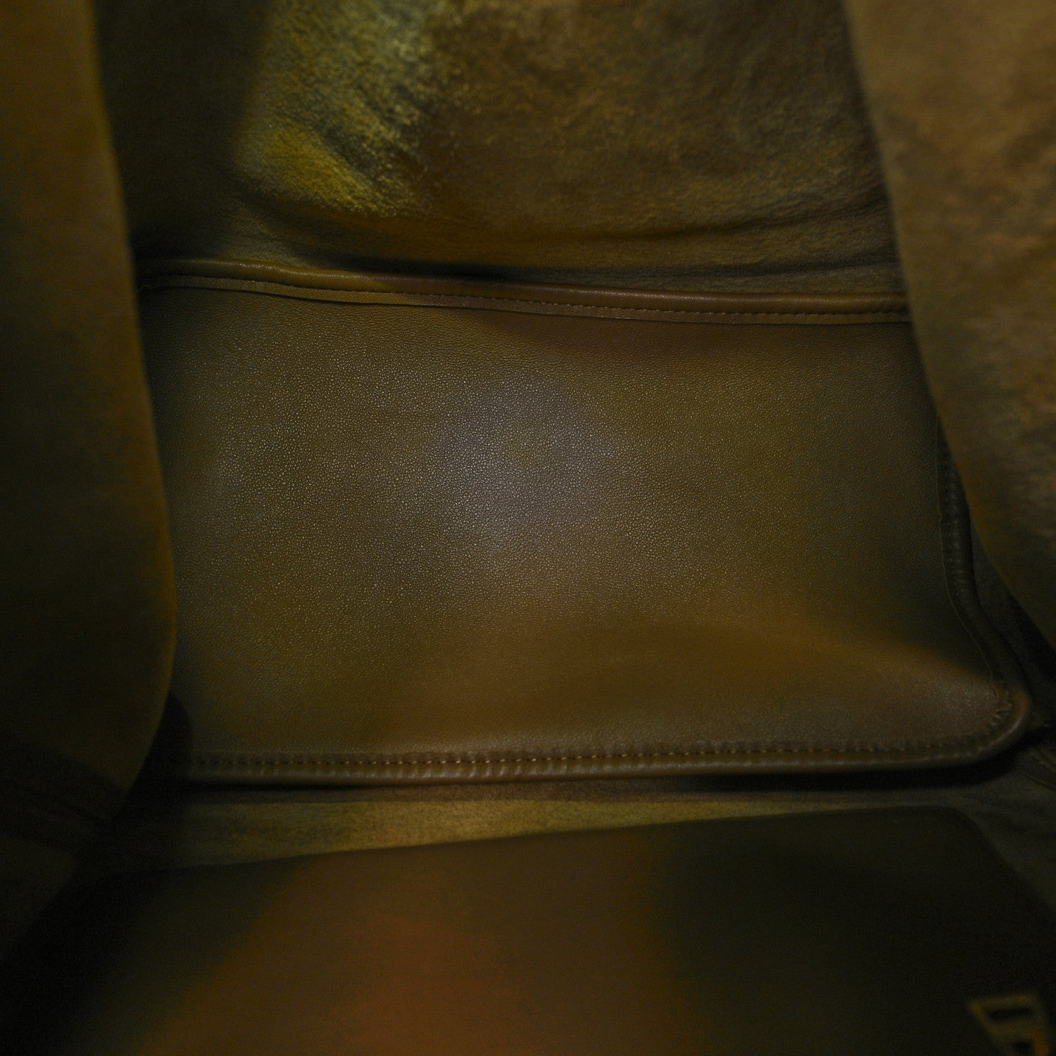Mellow Nappa Small Squeeze Bag Oak