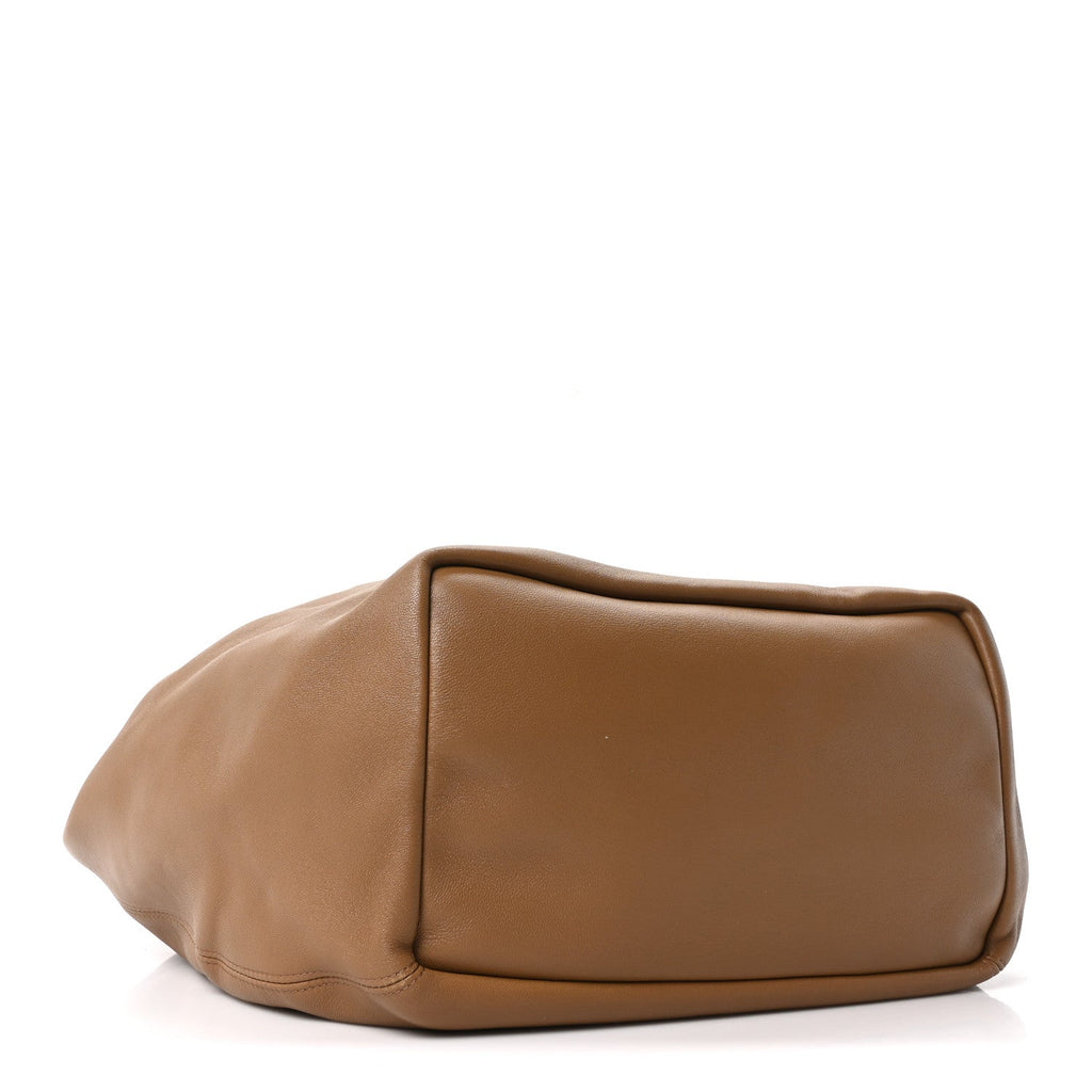 Mellow Nappa Medium Squeeze Bag Oak