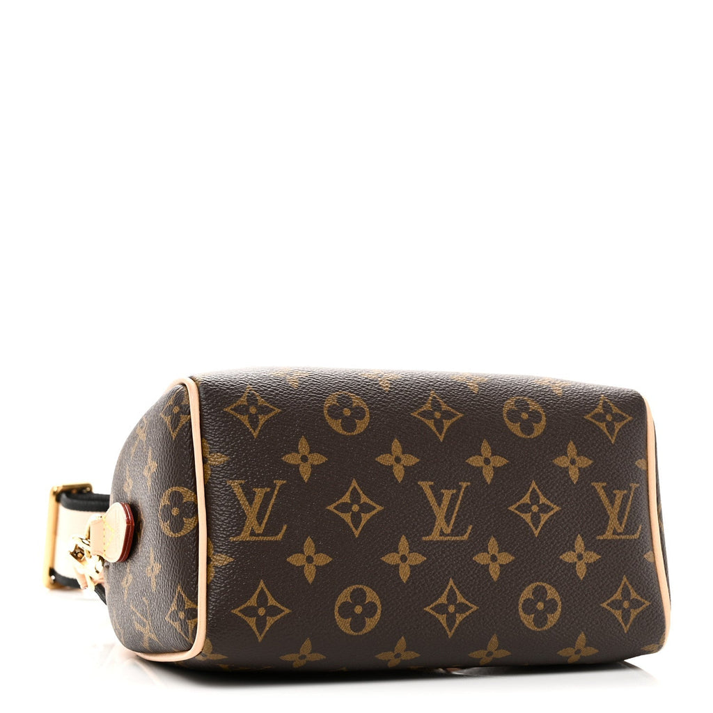 Monogram Speedy Bandouliere 20 Black