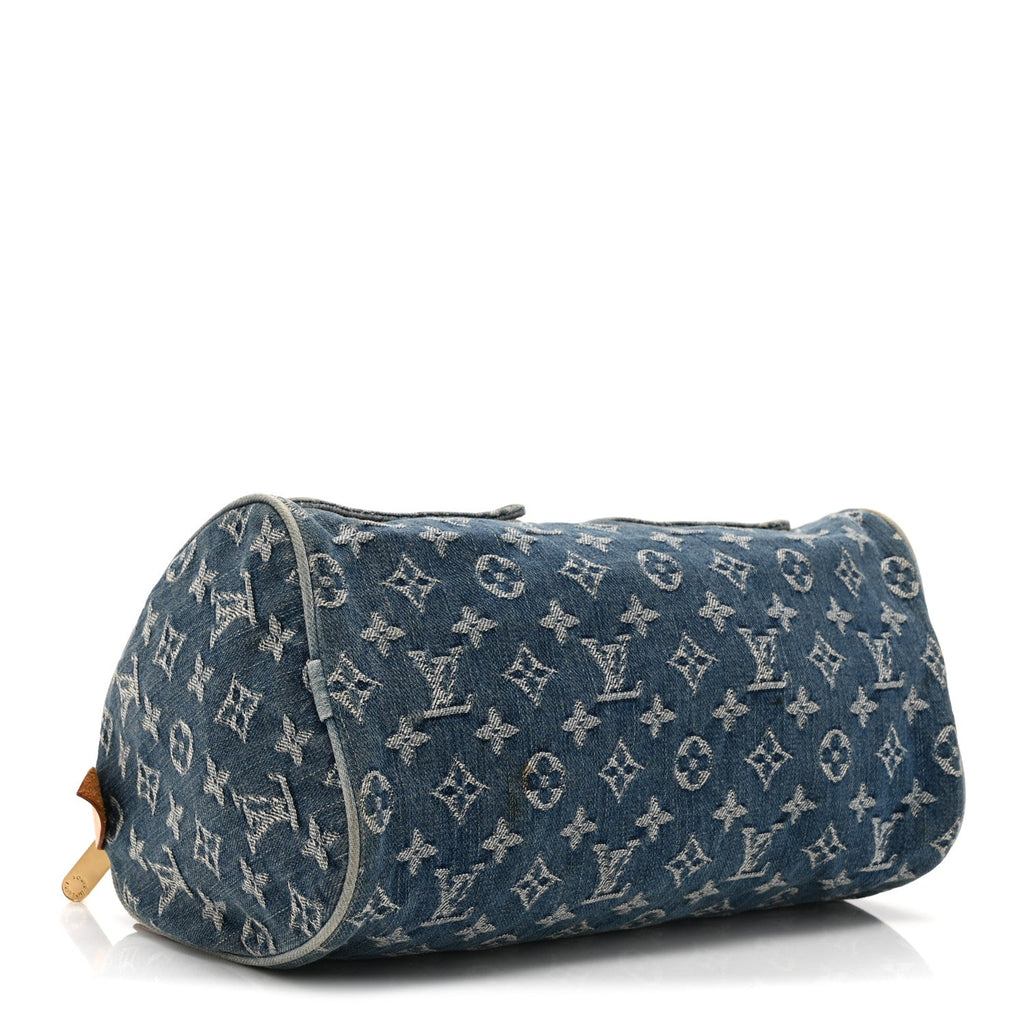 Monogram Denim Neo Speedy Blue