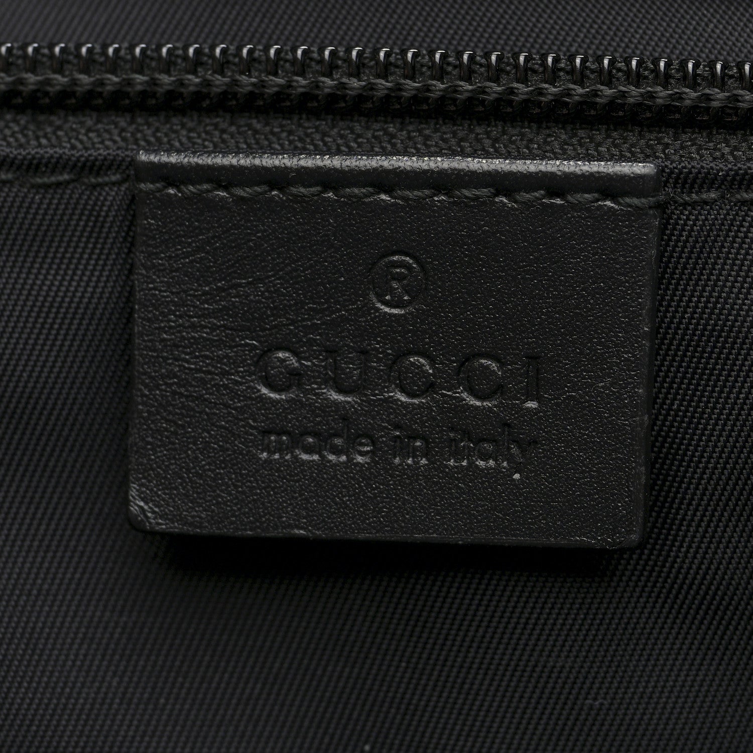 GG Supreme Monogram Web Flap Messenger Bag Black