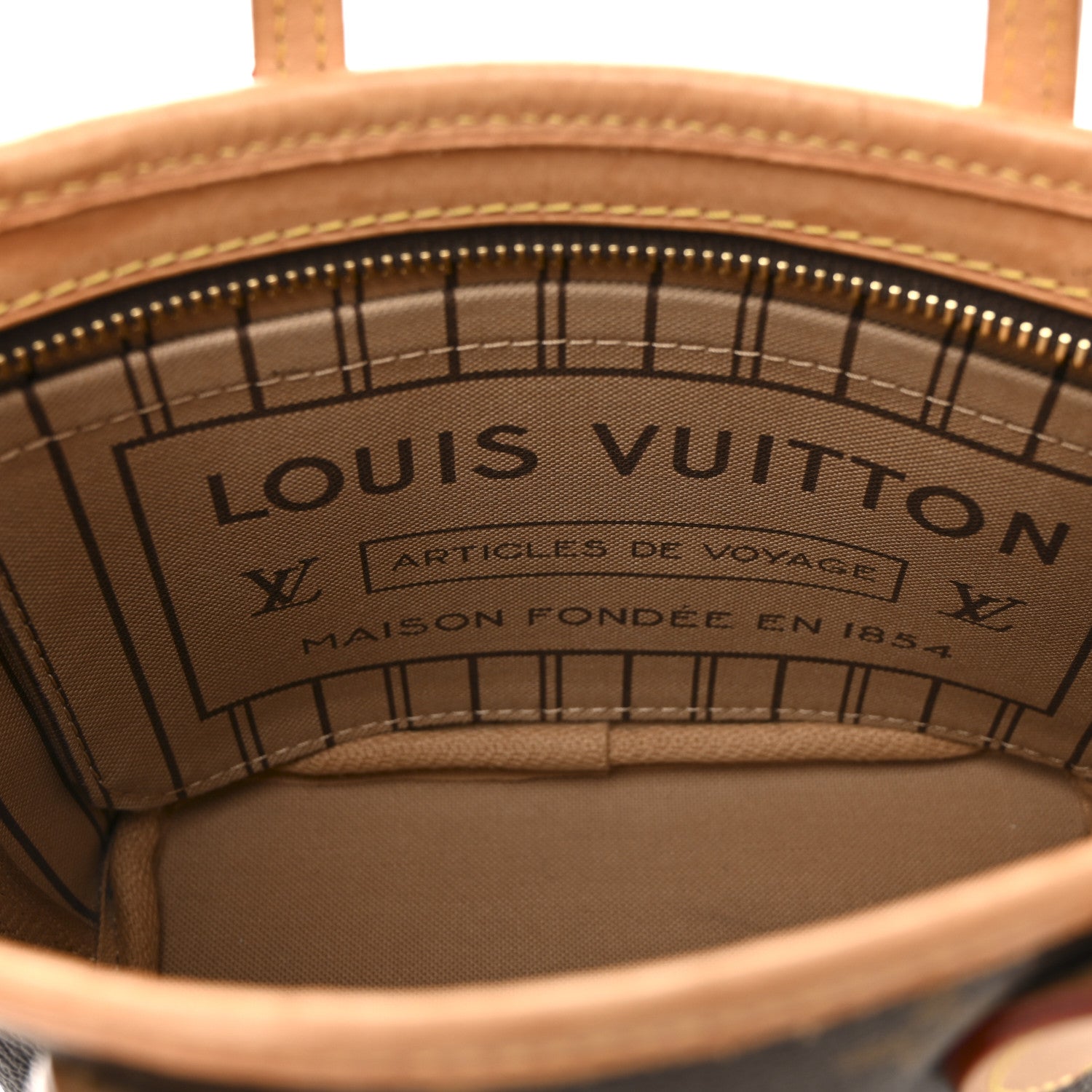 Monogram Neverfull BB Beige