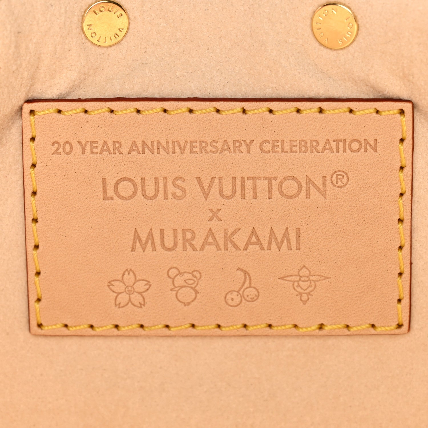 LV X TM Monogram Multicolor Pochette Accessories White