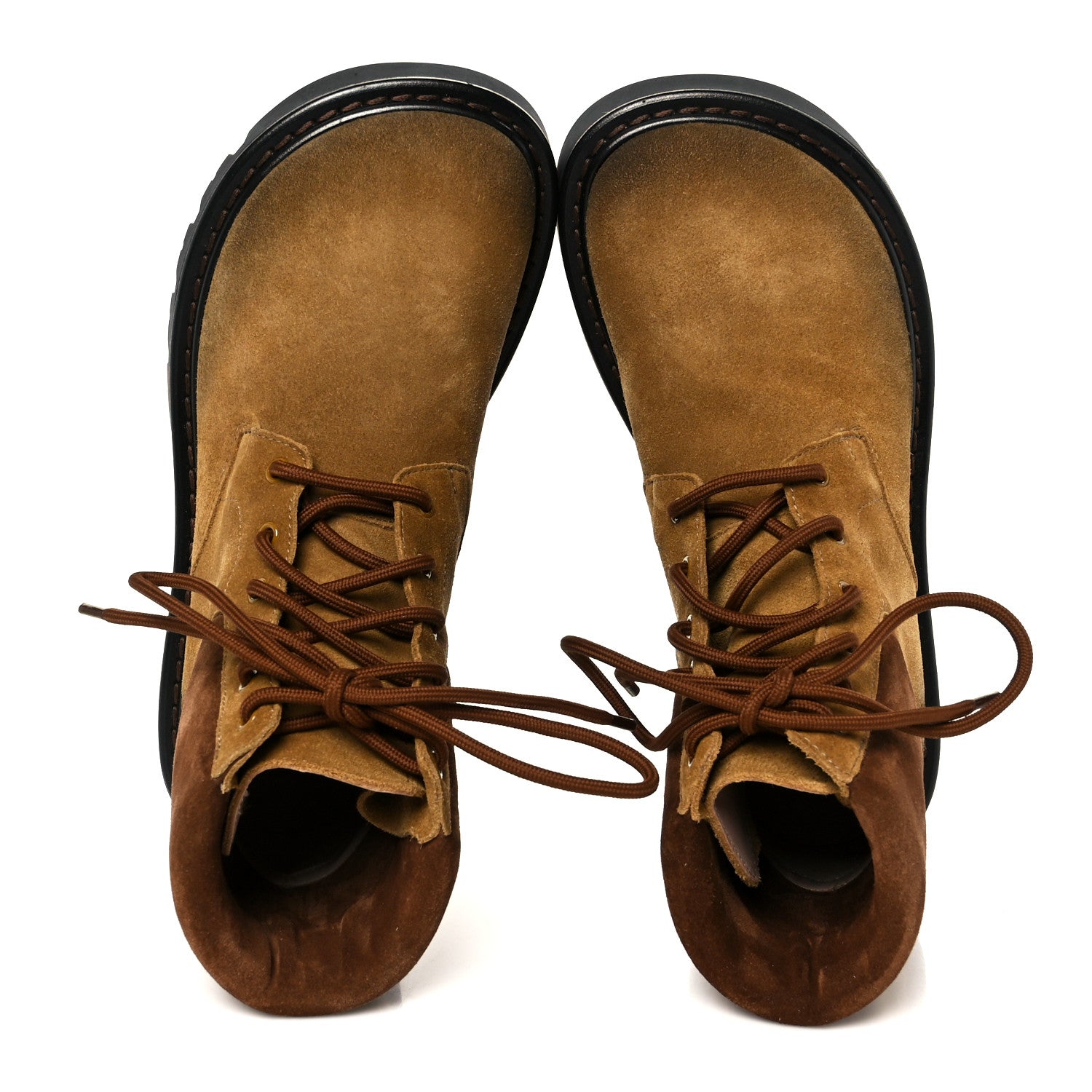 Suede Mens Sierra Combat Boots 41 Tobacco Brown