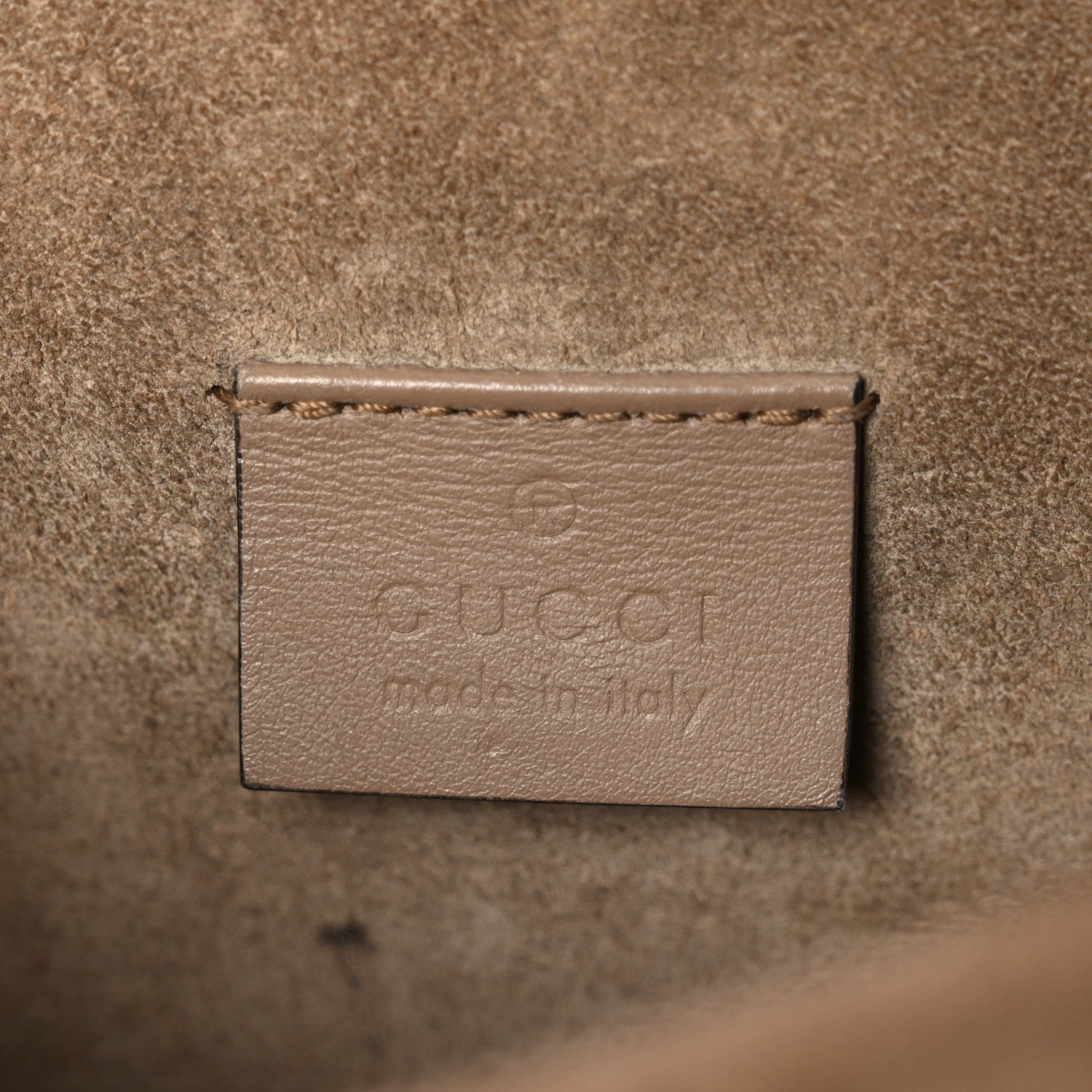 GG Supreme Monogram Mini Dionysus Shoulder Bag Taupe