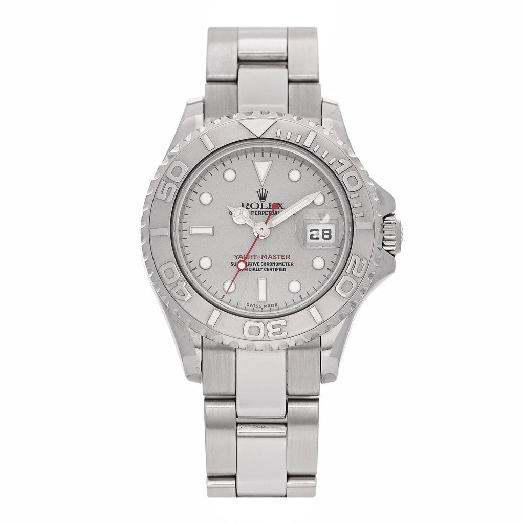 Stainless Steel Platinum 29mm Yacht-Master Watch Silver 169622