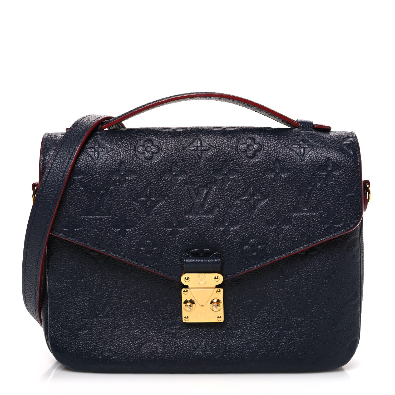 Empreinte Pochette Metis Marine Rouge