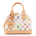 LV x TM Monogram Multicolor Alma BB White
