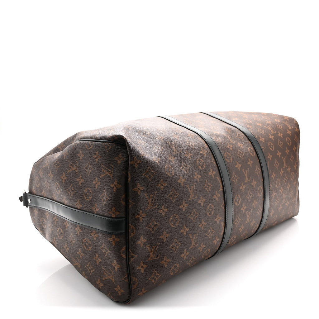 Monogram Macassar Keepall Bandouliere 55