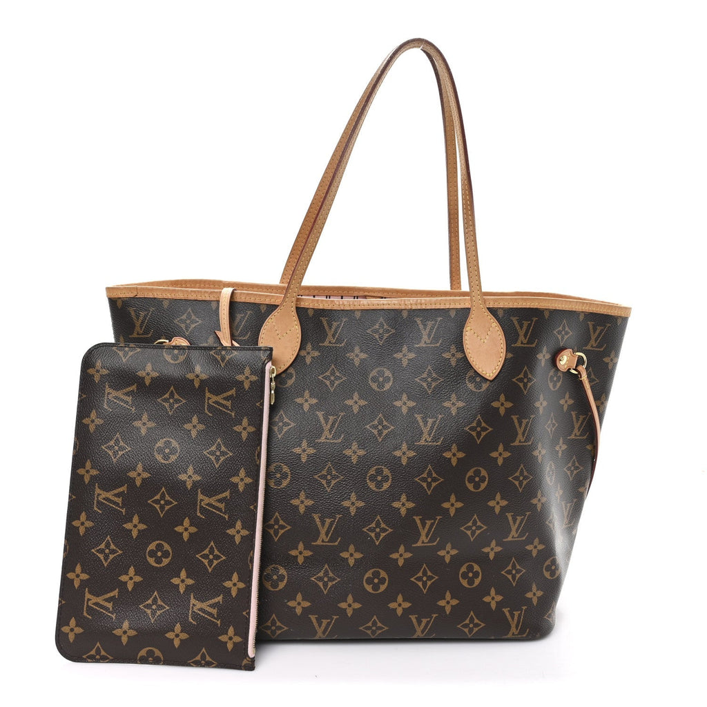 Monogram Neo Neverfull MM Rose Ballerine