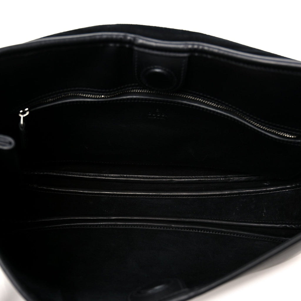 Calfskin Dionysus Messenger Bag Black