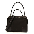 Suede Calfskin Large Amazona 180 Dark Chestnut