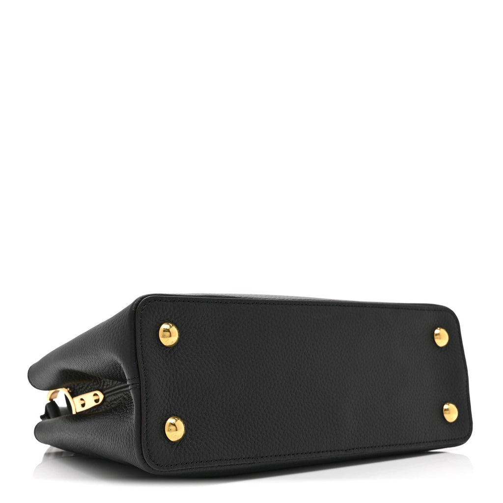 Taurillon Capucines PM Black