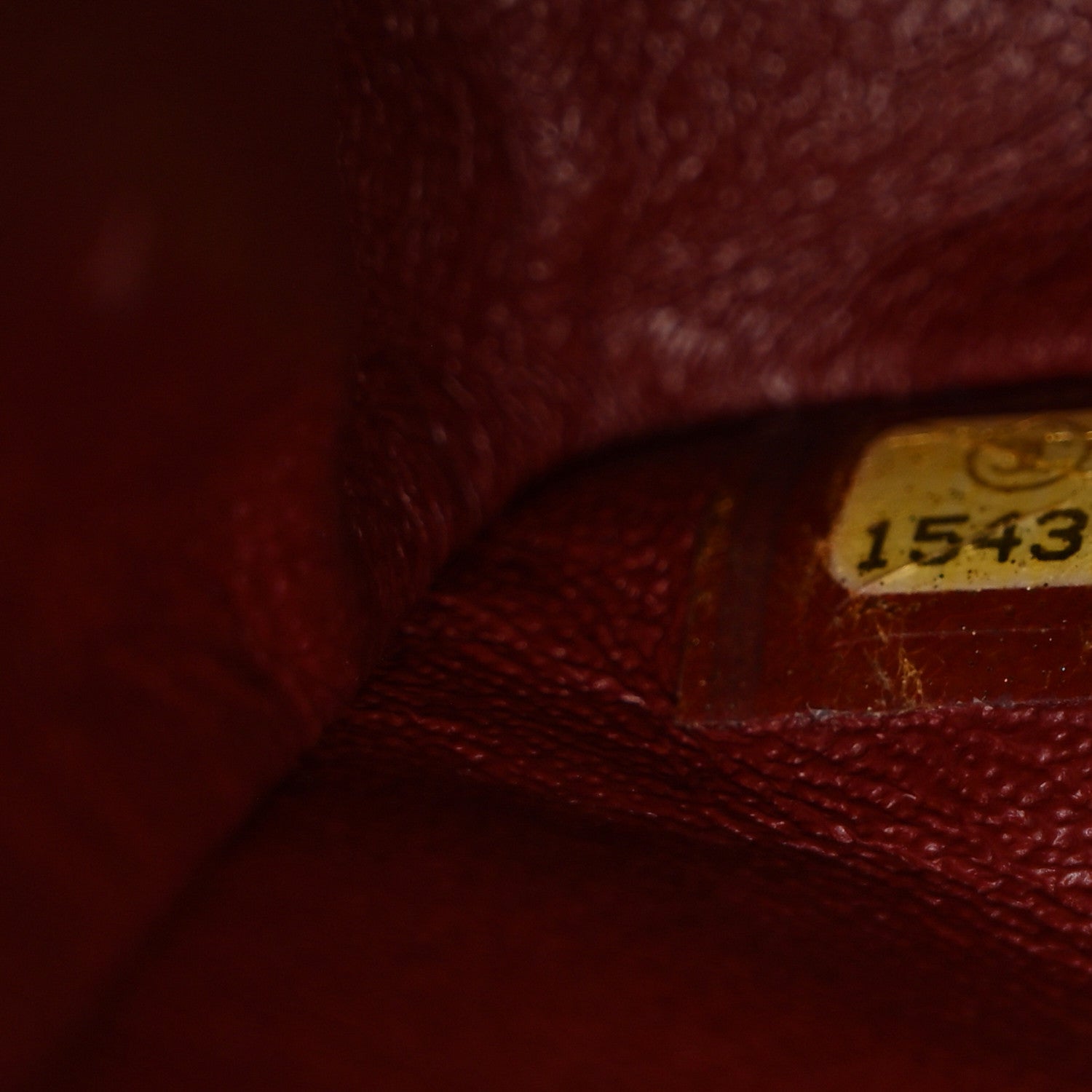 Lambskin Quilted Medium Double Flap Red