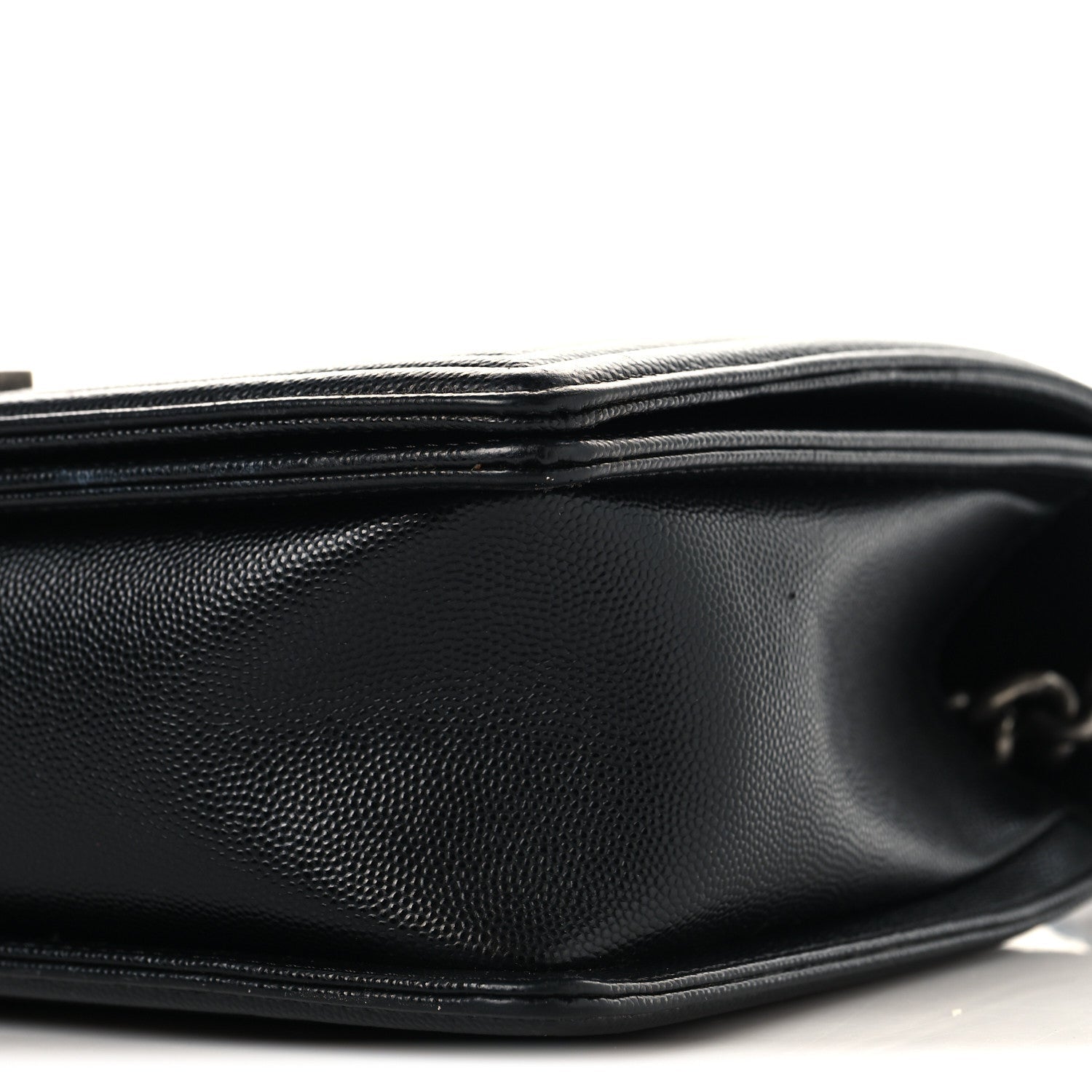 Caviar Quilted New Medium Boy Flap Black