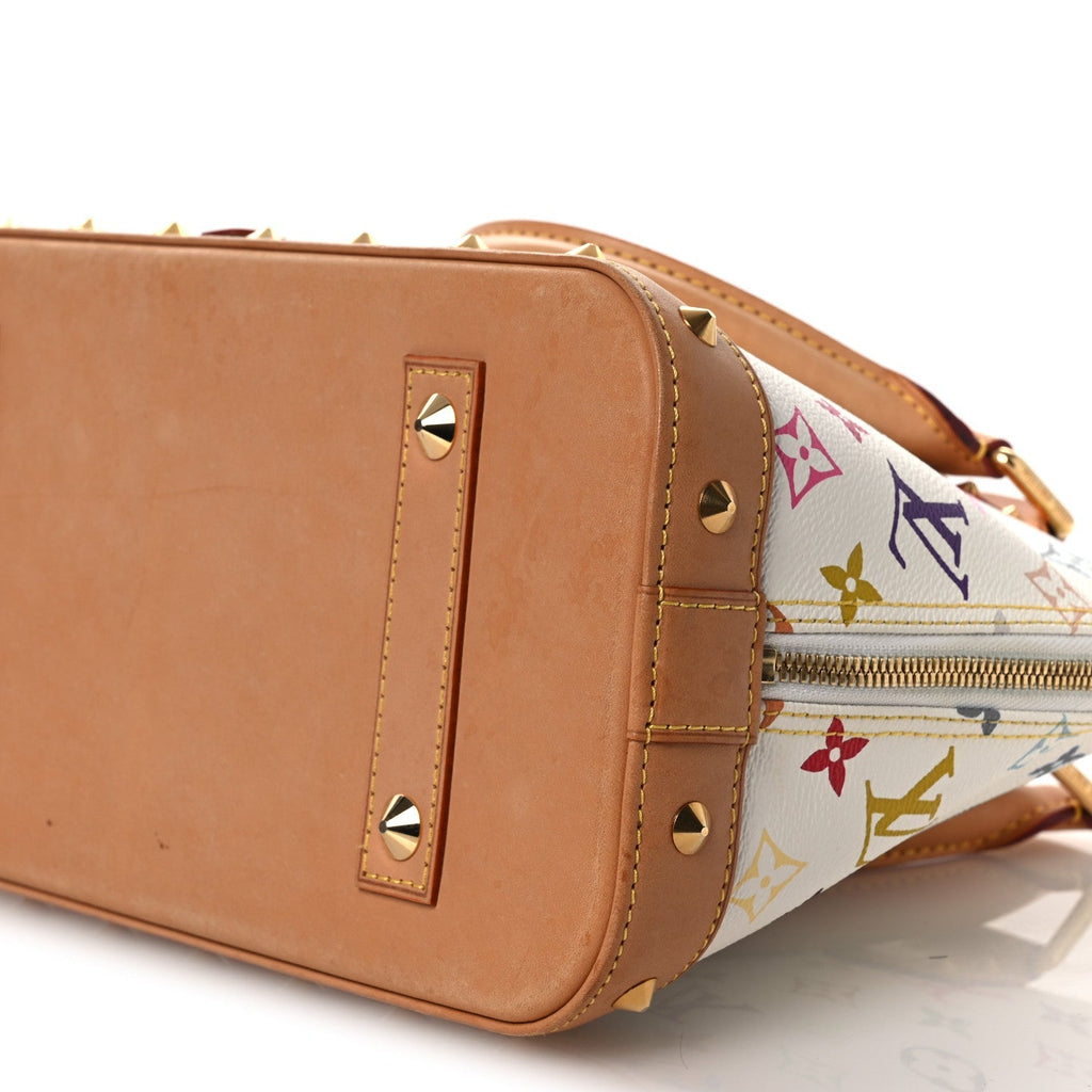 Monogram Multicolor Alma PM White