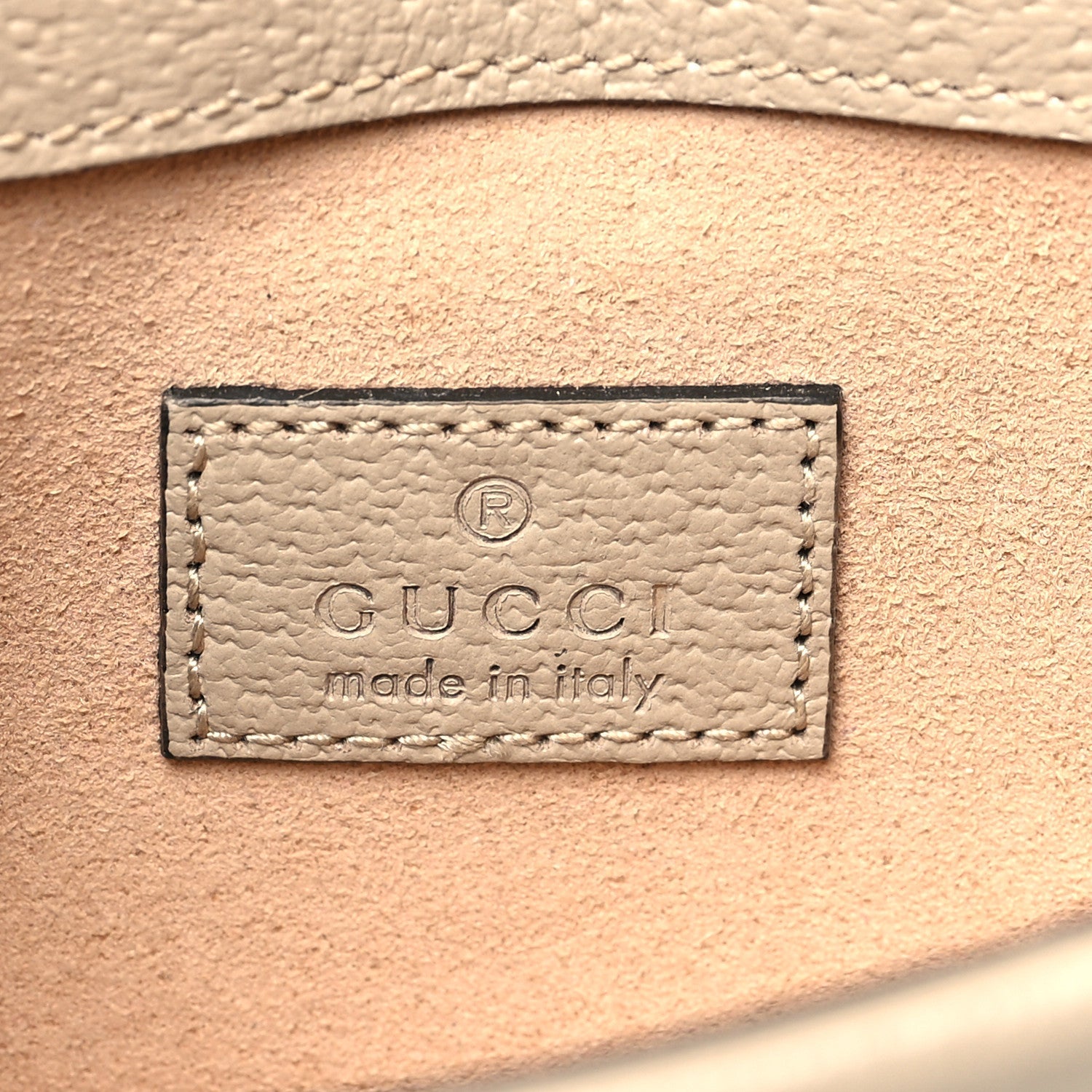 GG Supreme Monogram Textured Dollar Calfskin Super Mini Dionysus Shoulder Bag Beige Mystic White Oatmeal