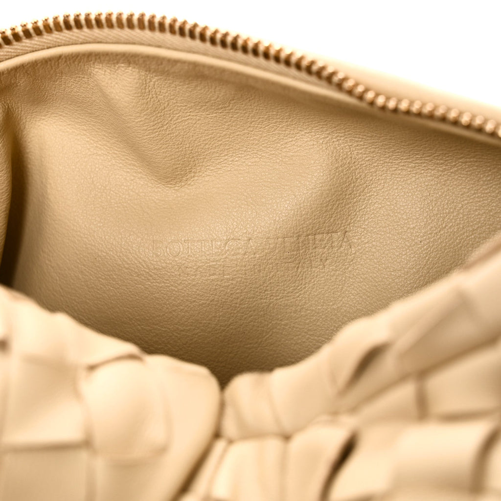 Nappa Intrecciato Teen Jodie Hobo Porridge