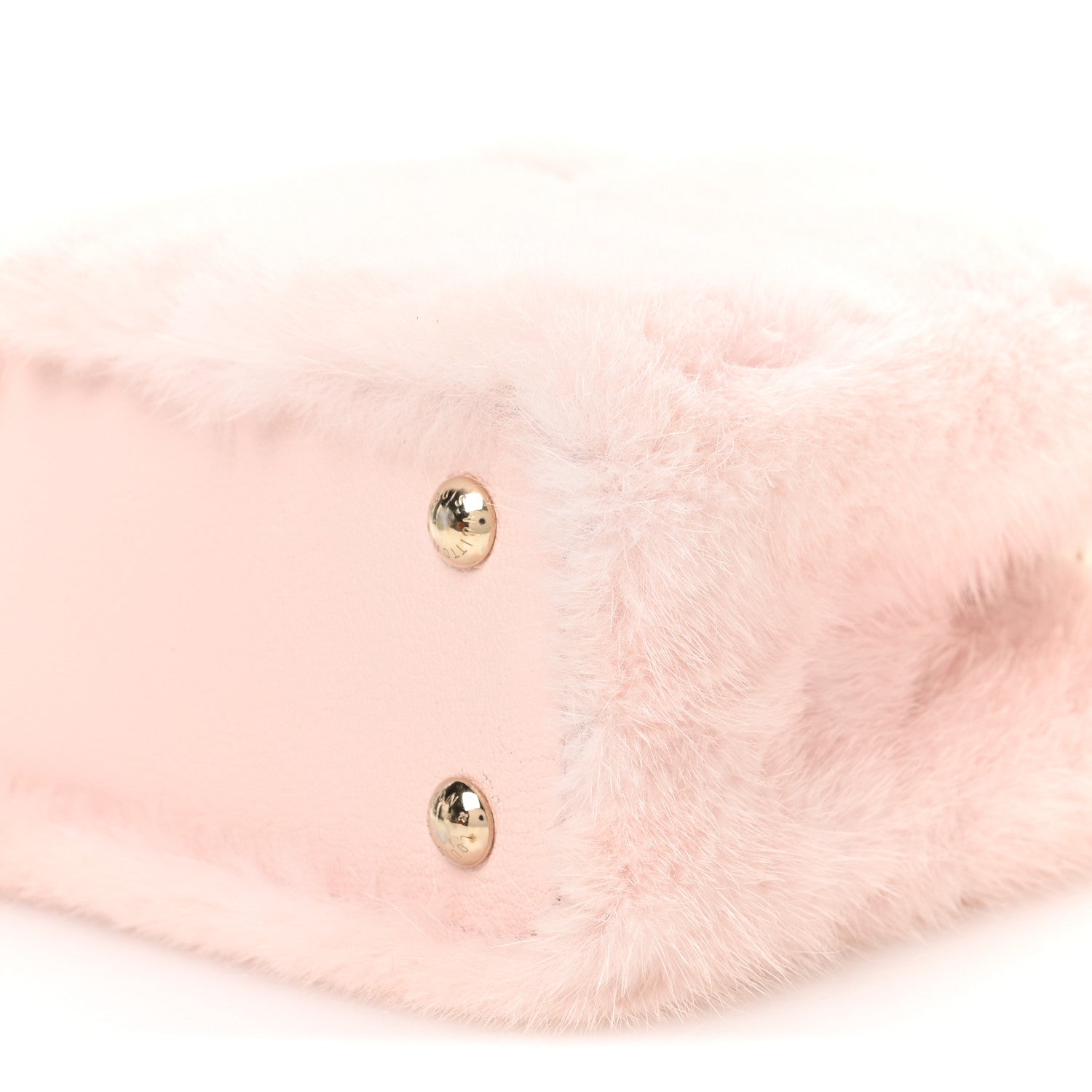 Mink Calfskin Goatskin Capucines Mini Rosewater Pink