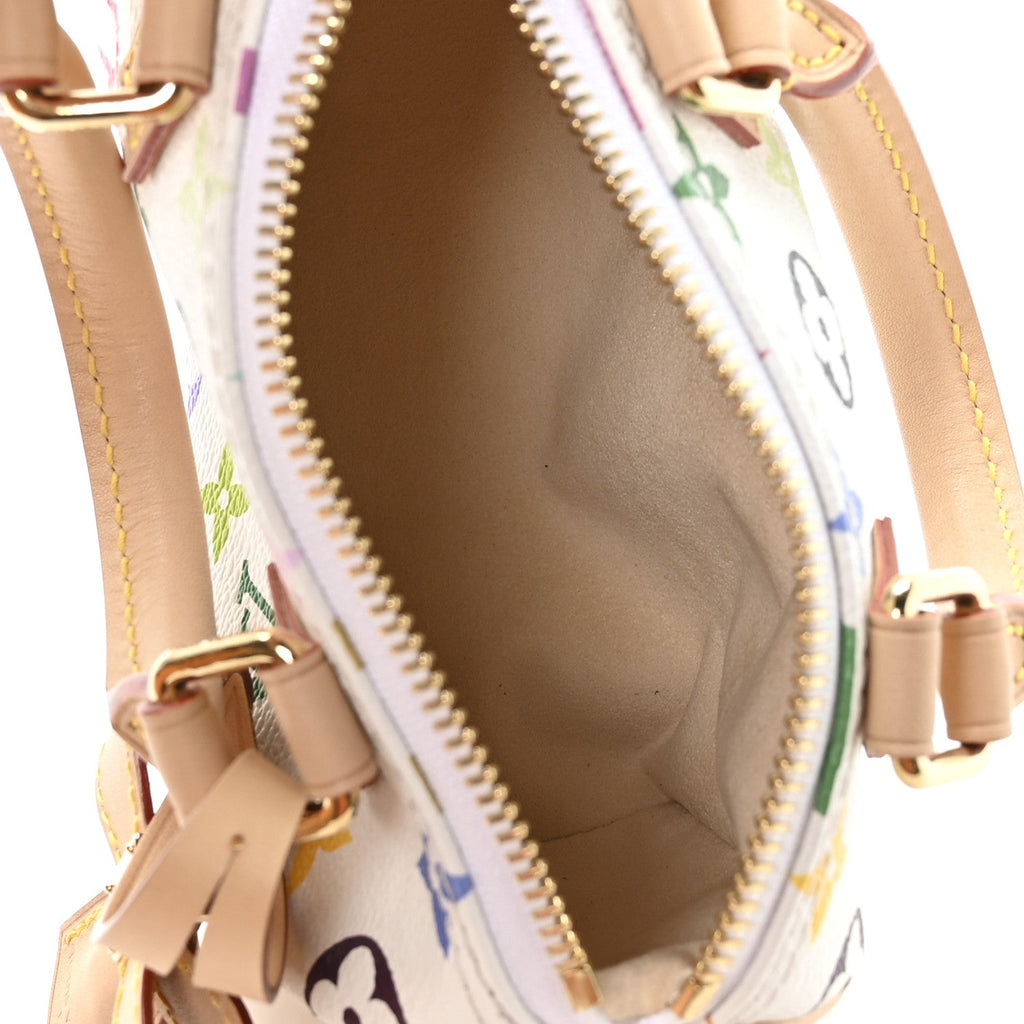 LV X TM Monogram Multicolor Nano Speedy White