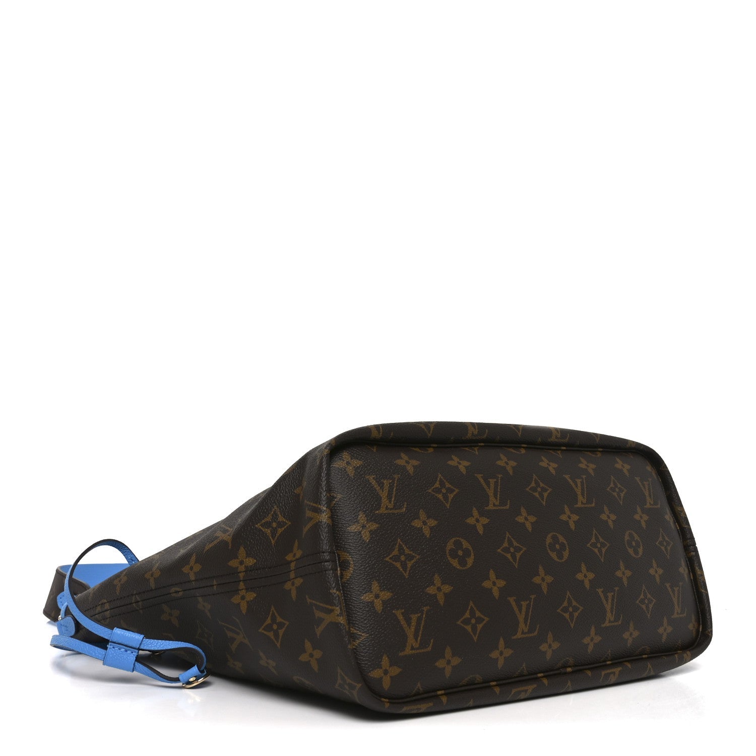 Monogram Inside Out Neverfull Bandouliere MM Gaston Blue