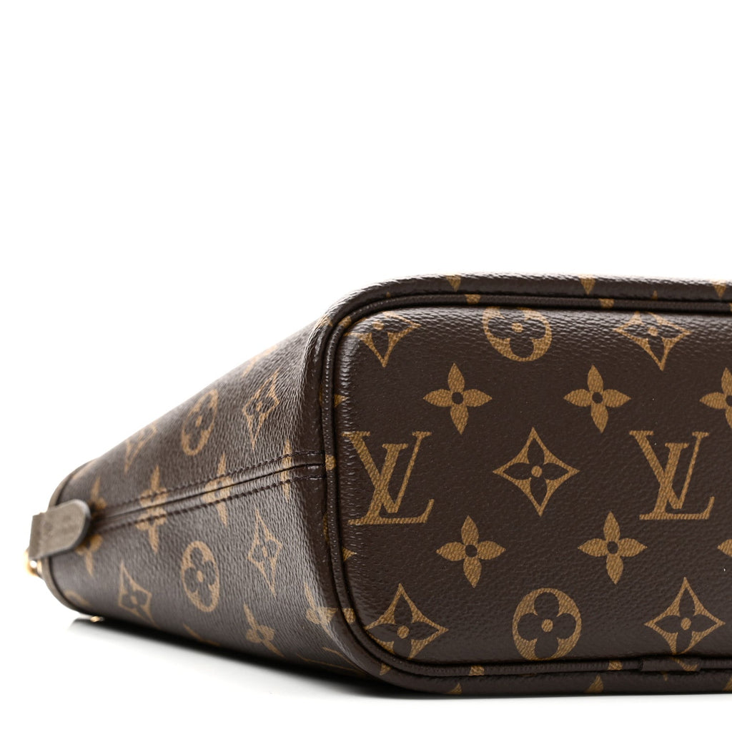 Monogram Neverfull Inside Out Bandouliere BB Dark Fango