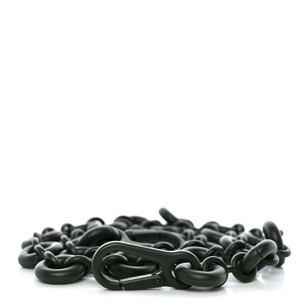 Brass Monochrome Donut Chain Shoulder Strap Olive Green