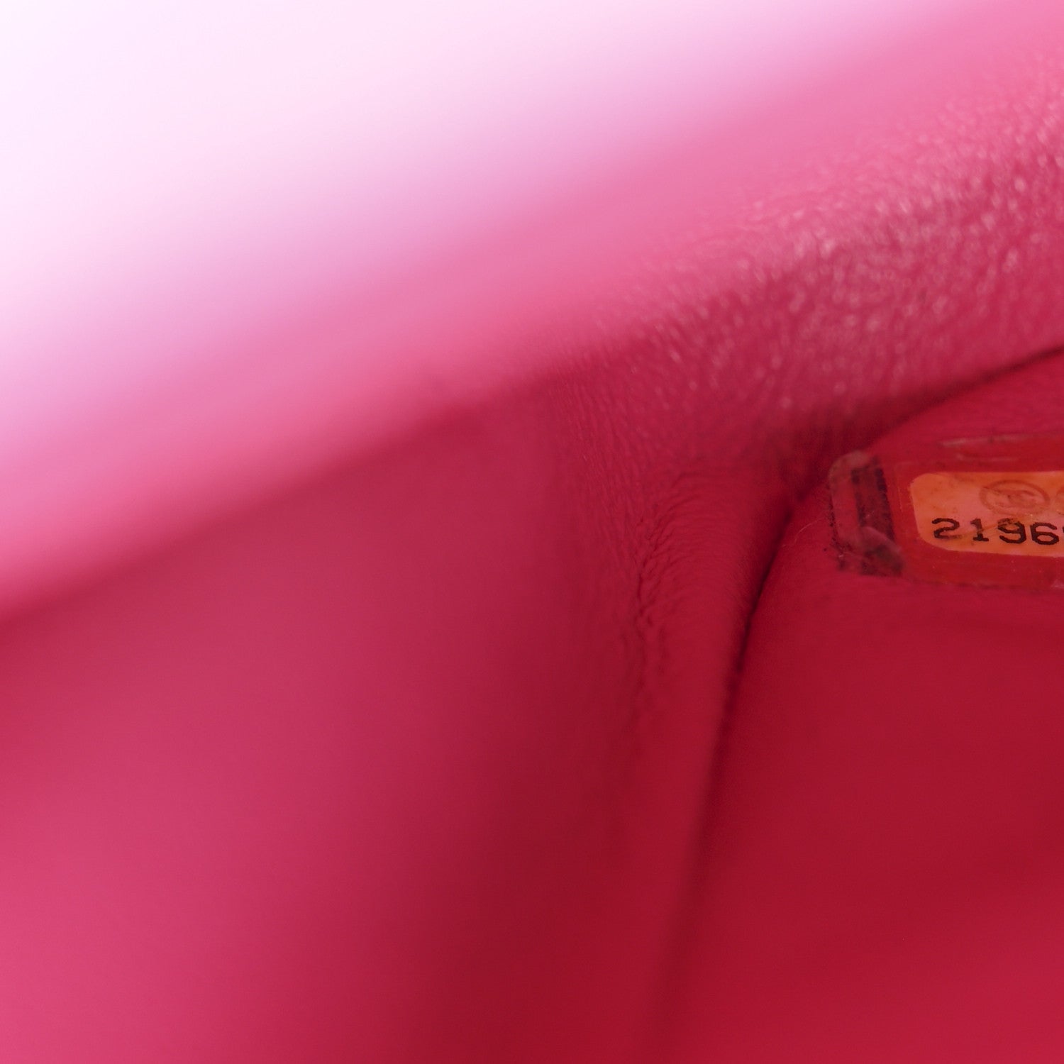 Lambskin Quilted Medium Double Flap Fuchsia