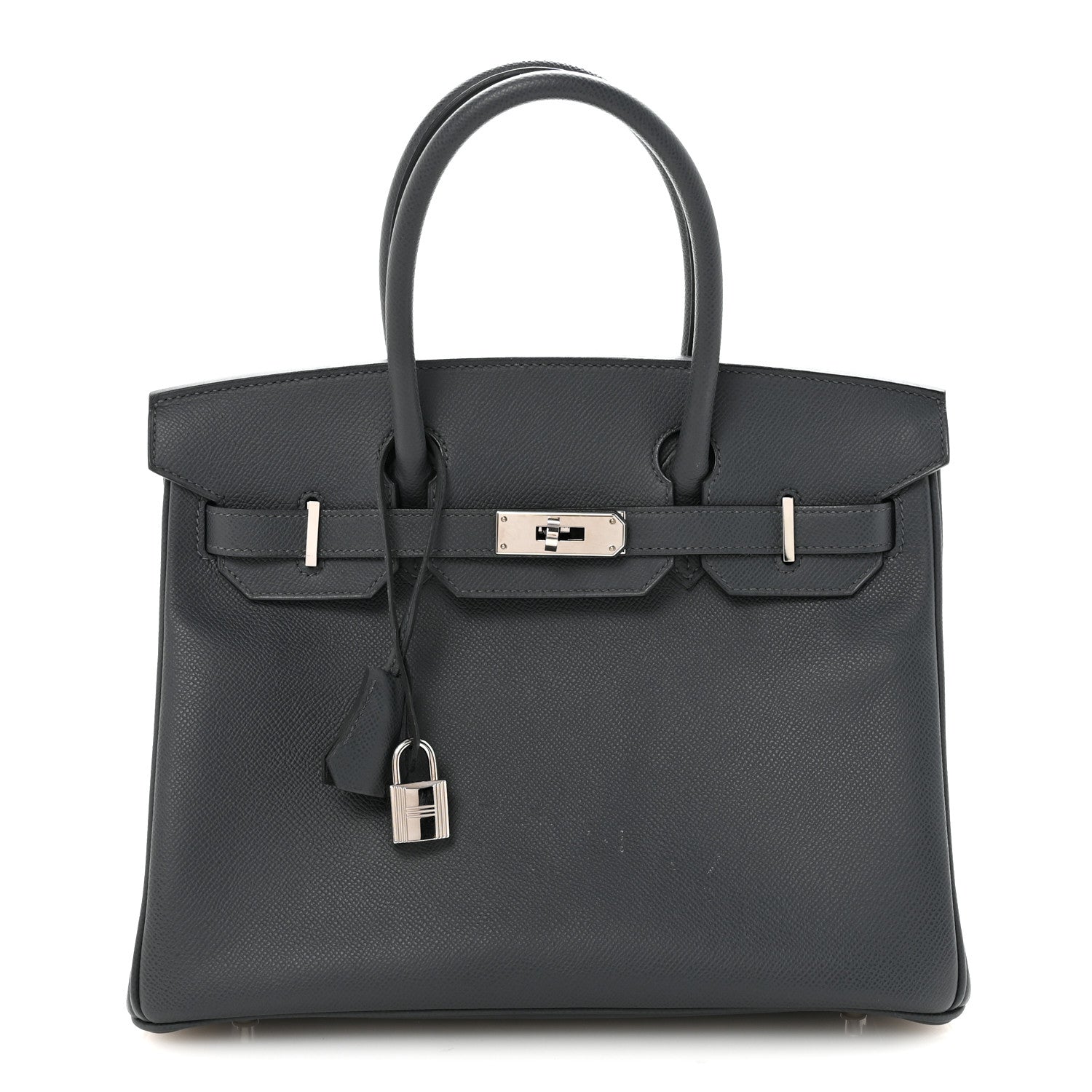Epsom Birkin 30 Gris Misty