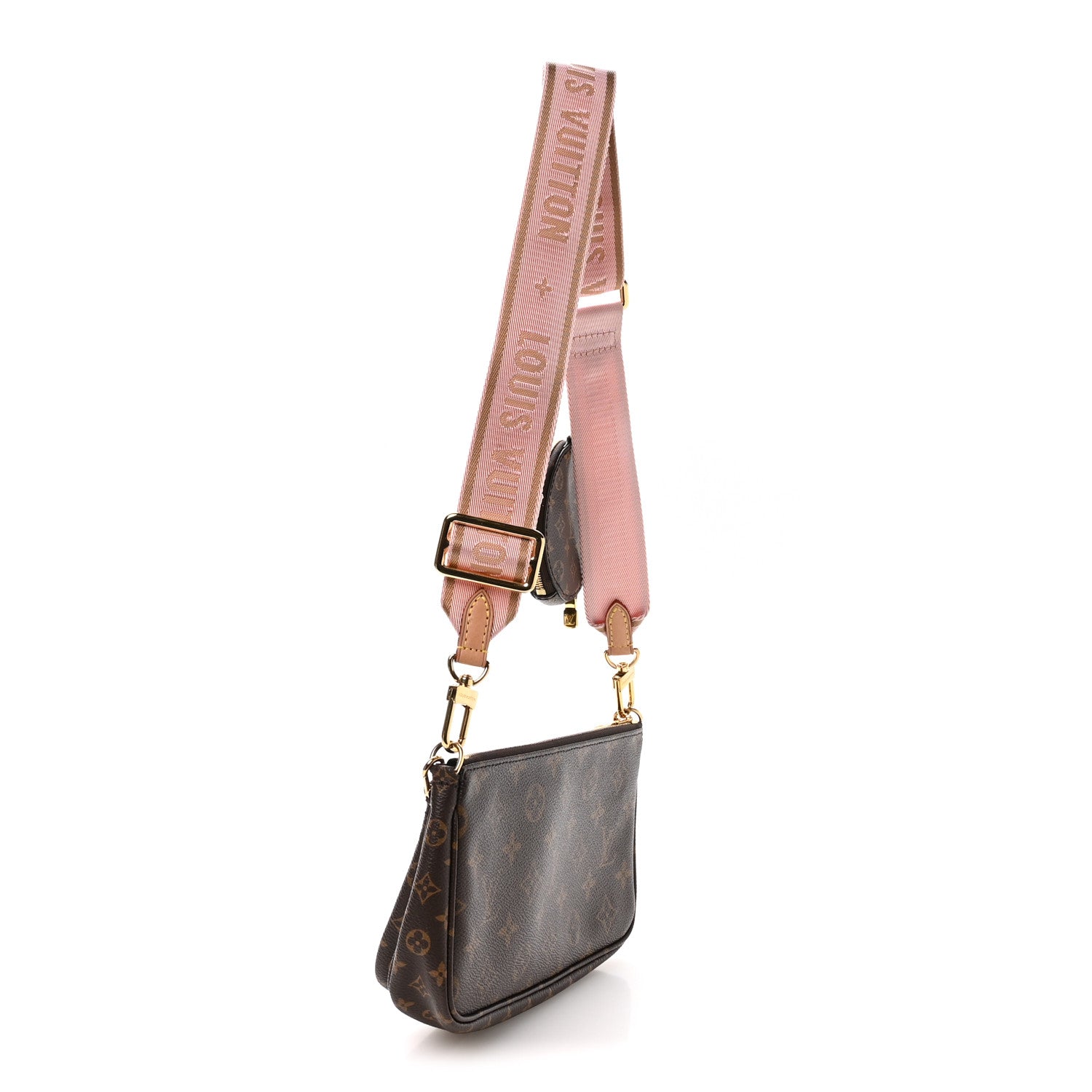Monogram Multi Pochette Accessories Rose Clair