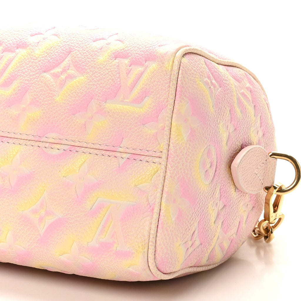 Empreinte Monogram Summer Stardust Speedy 20 Pink