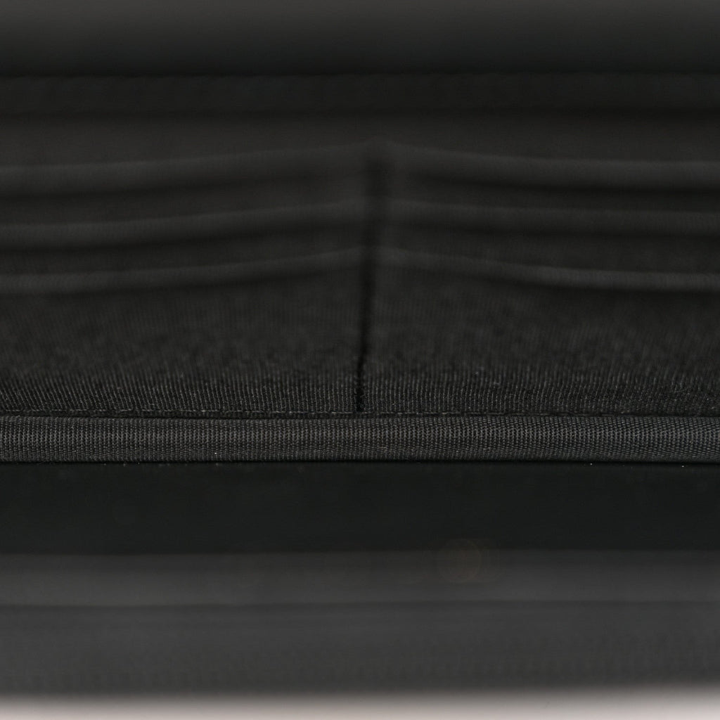 Lambskin Quilted Boy Wallet On Chain WOC Black