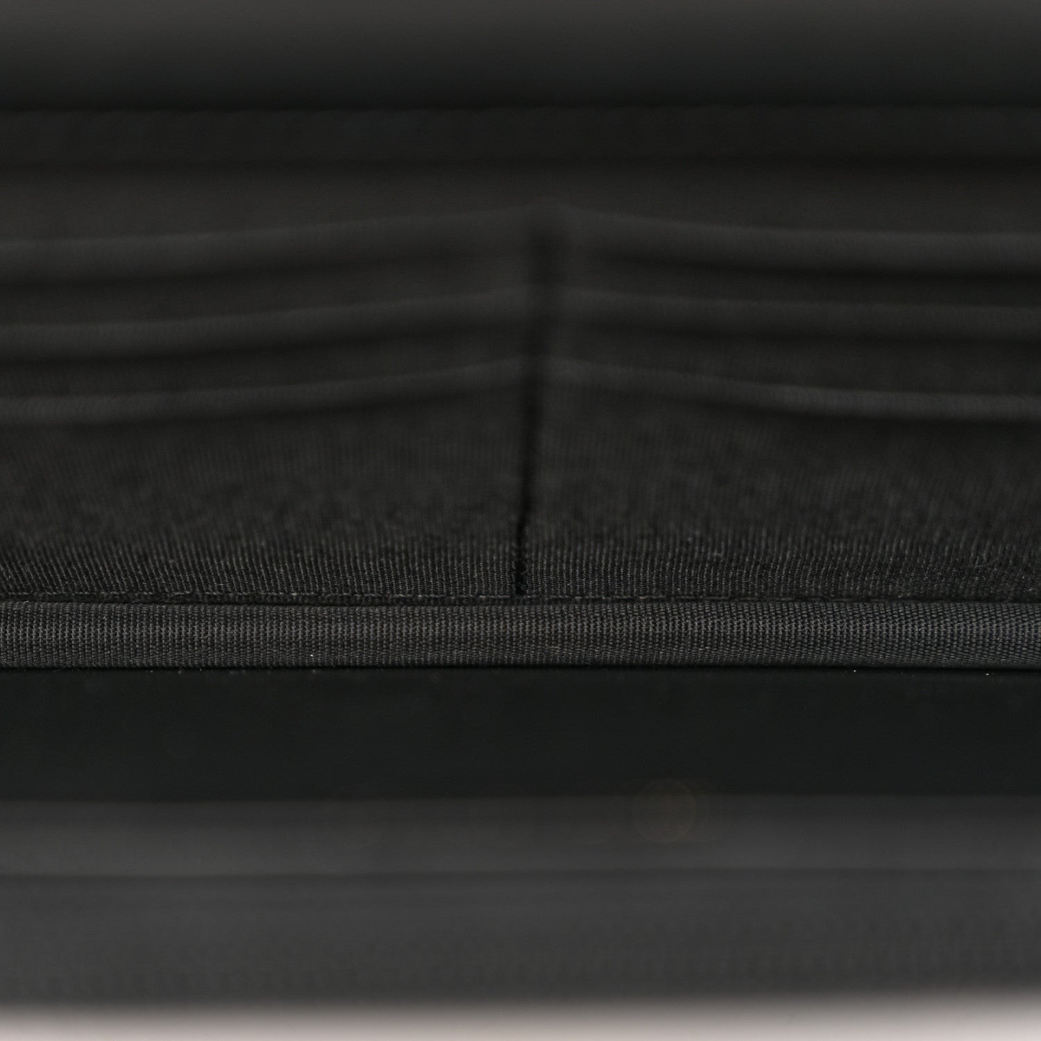 Lambskin Quilted Boy Wallet On Chain WOC Black