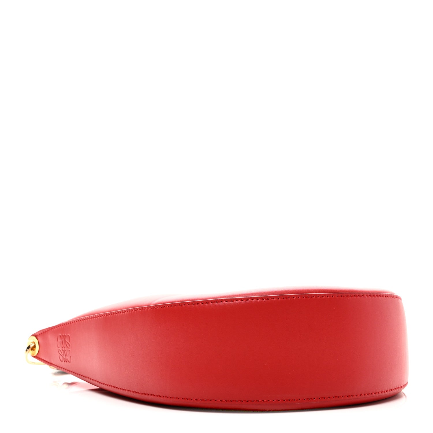 Satin Calfskin Jacquard Luna Bag Scarlet Red