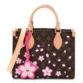 LV X TM Monogram Cherry Blossom Onthego PM Sakura Brown