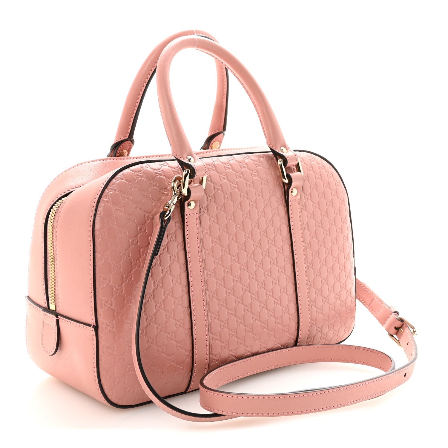 Soft Microguccissima Medium Crossbody Bag Soft Pink
