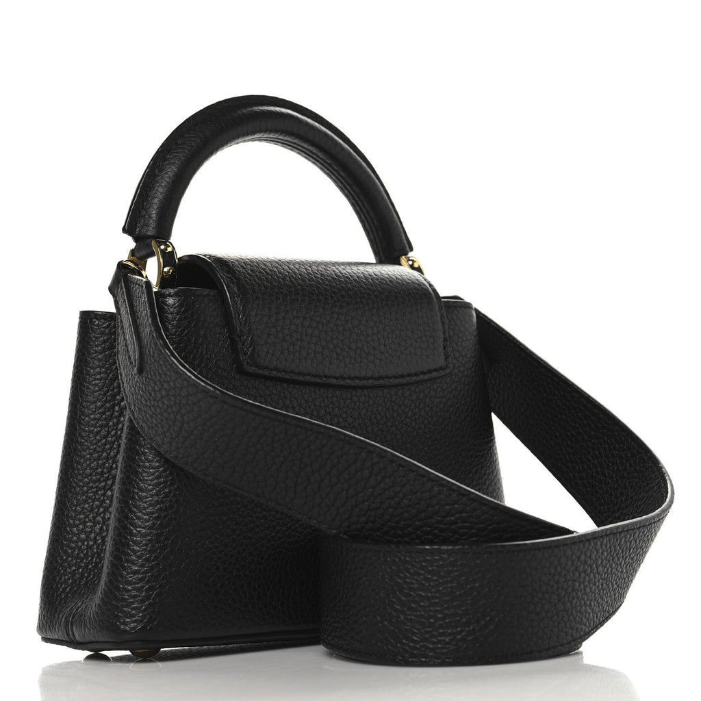 Taurillon Mini Capucines Black