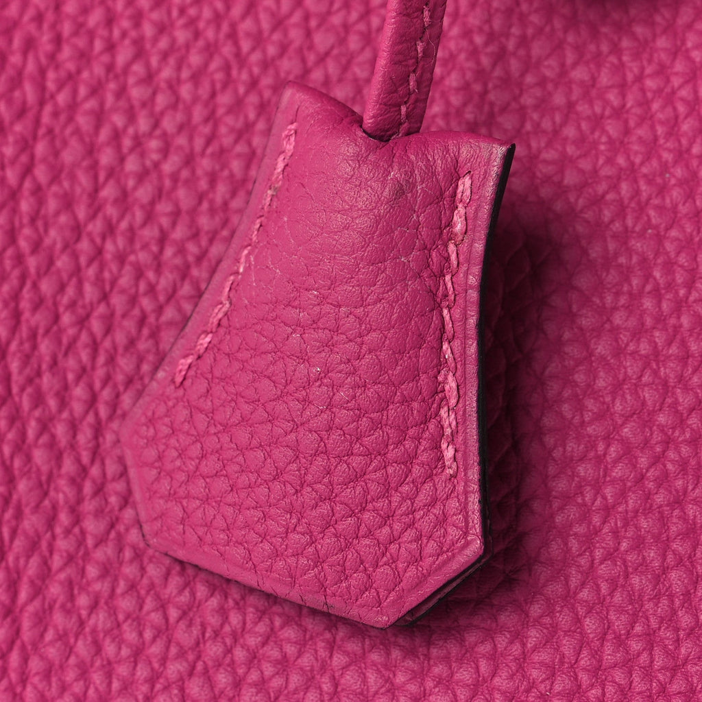 Togo Birkin 30 Rose Pourpre