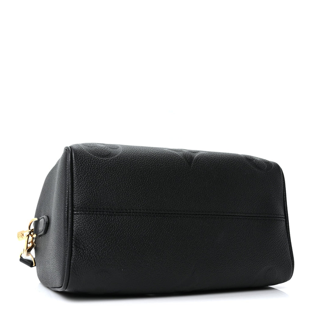 Empreinte Monogram Giant Speedy Bandouliere 25 Black