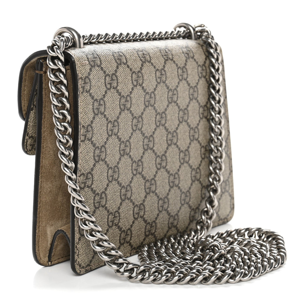 GG Supreme Monogram Mini Dionysus Shoulder Bag Taupe