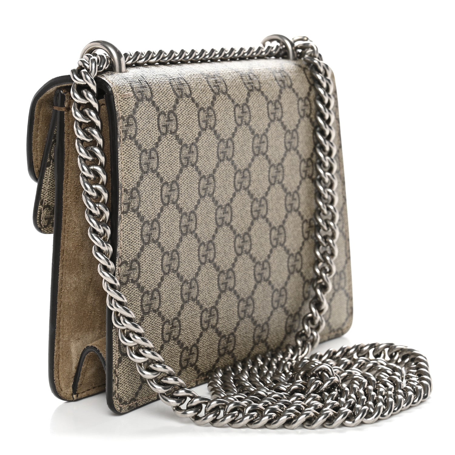 GG Supreme Monogram Mini Dionysus Shoulder Bag Taupe