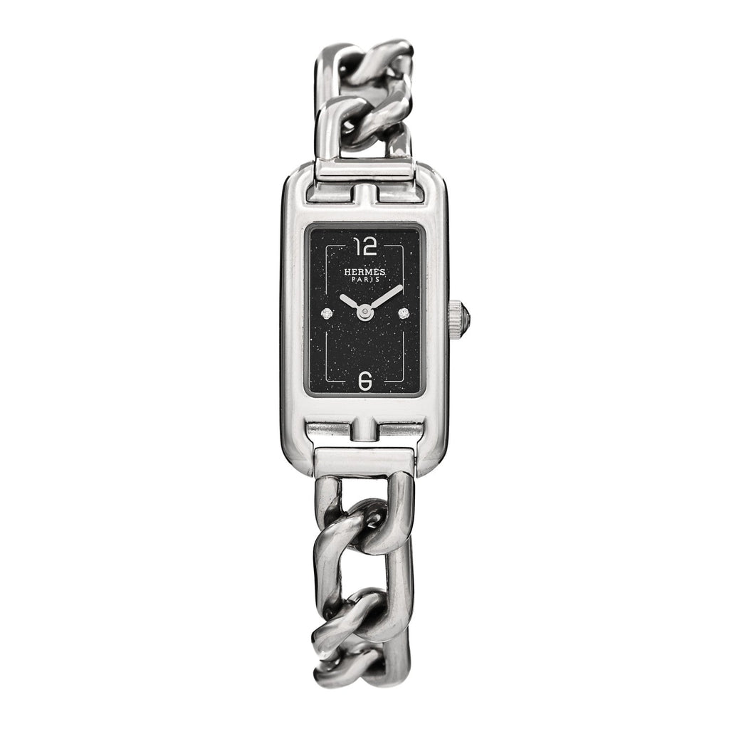 Stainless Steel Diamond Aventurine 17mm Nantucket Quartz Watch