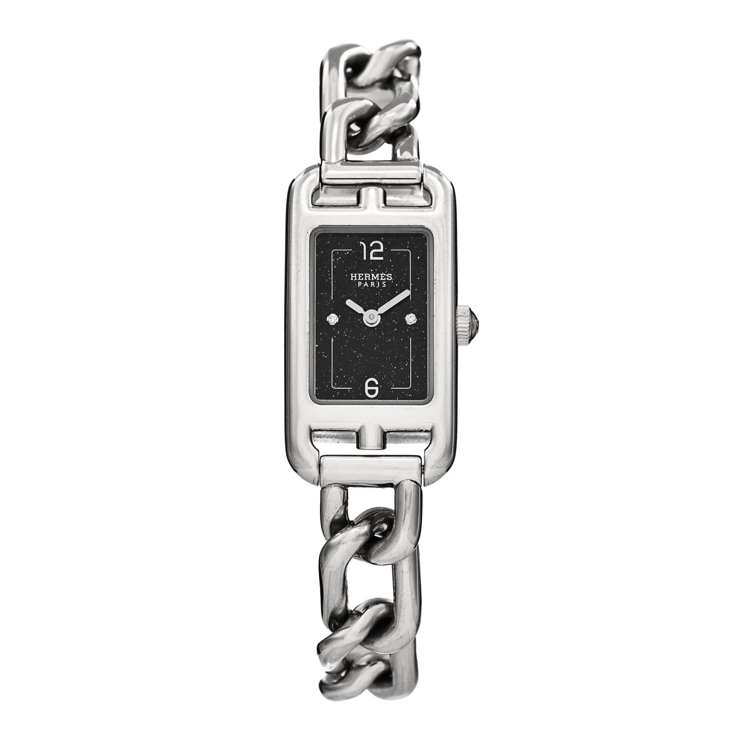 Stainless Steel Diamond Aventurine 17mm Nantucket Quartz Watch