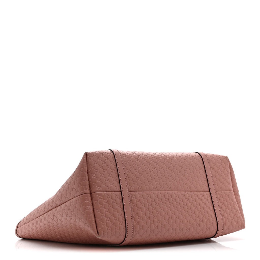 Microguccissima Medium Joy Tote Soft Pink
